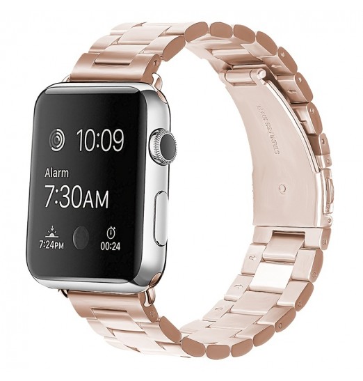 Simpeak Slim Band para Apple Watch Series 8 41 mm, mujeres, hombres, acero inoxidable sólido, correa de repuesto para negocios para Iwatch Series 8 7 (41 mm) 6 Se 5 4 (40 mm) Serie 3 (38 mm), plata