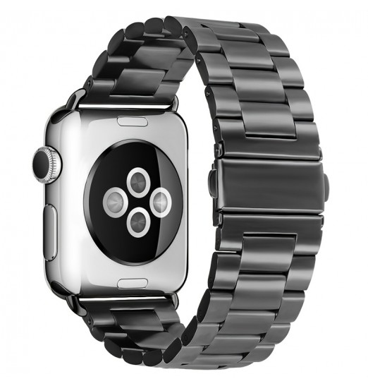 Simpeak Slim Band para Apple Watch Series 8 41 mm, mujeres, hombres, acero inoxidable sólido, correa de repuesto para negocios para Iwatch Series 8 7 (41 mm) 6 Se 5 4 (40 mm) Serie 3 (38 mm), plata