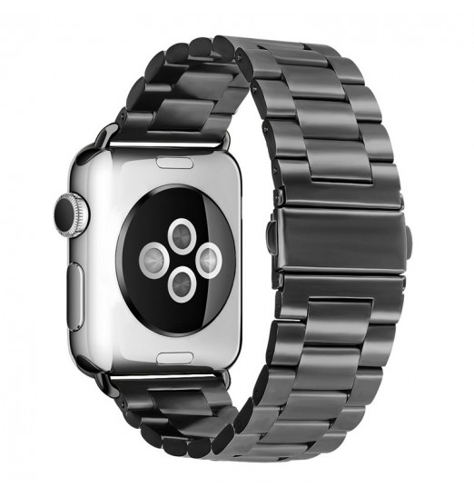 Simpeak Slim Band para Apple Watch Series 8 41 mm, mujeres, hombres, acero inoxidable sólido, correa de repuesto para negocios para Iwatch Series 8 7 (41 mm) 6 Se 5 4 (40 mm) Serie 3 (38 mm), plata