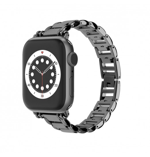 Correa de reloj impermeable de acero inoxidable para Apple Watch Band 38mm40mm41mm 42mm44mm45mm49mm Hombres y mujeres