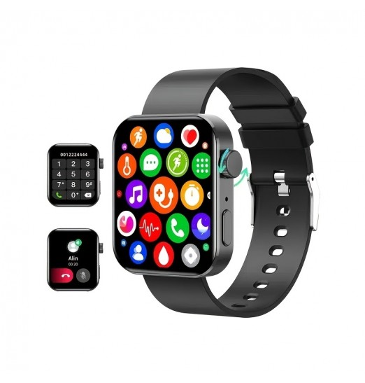 Smart Watch Pantalla completa Llamada inalámbrica Contraseña Sports Custom Watch Face Sleep Monitor Smartwatch