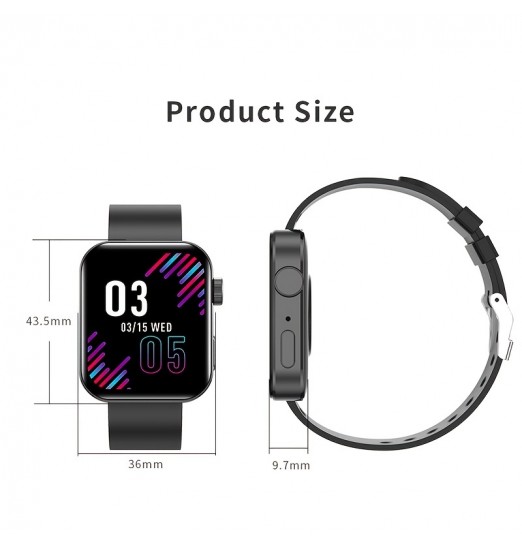 Smart Watch Pantalla completa Llamada inalámbrica Contraseña Sports Custom Watch Face Sleep Monitor Smartwatch