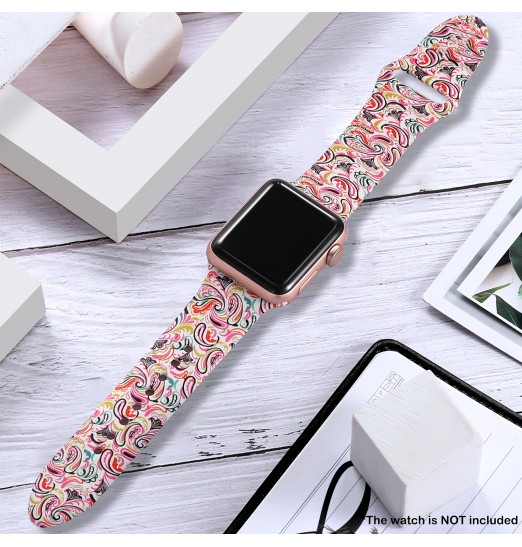 Correa de nube colorida de moda para Apple Watch 38mm/40mm/41mm/42mm/44mm/45mm/49mm Iwatch Ultra/se/series 8/7/6/5/4/3/2/1