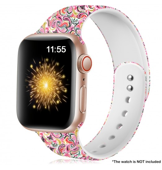 Correa de nube colorida de moda para Apple Watch 38mm/40mm/41mm/42mm/44mm/45mm/49mm Iwatch Ultra/se/series 8/7/6/5/4/3/2/1