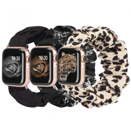 Correa de reloj para 38mm 40mm 41mm 42mm 44mm 45mm, pulsera de tela para Iwatch Series 8 7 6 5 4 3 2 1 Se, sin reloj