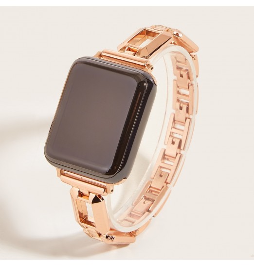 Correa de reloj inteligente Square Hollow Fashion para Apple Watch1-6 Generation