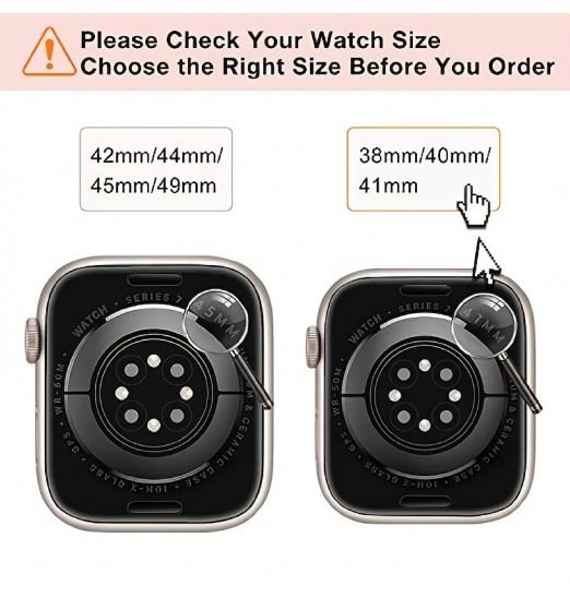 Correa de silicona para Apple Watch Band 44 mm 40 mm 45 mm 41 mm 38 mm