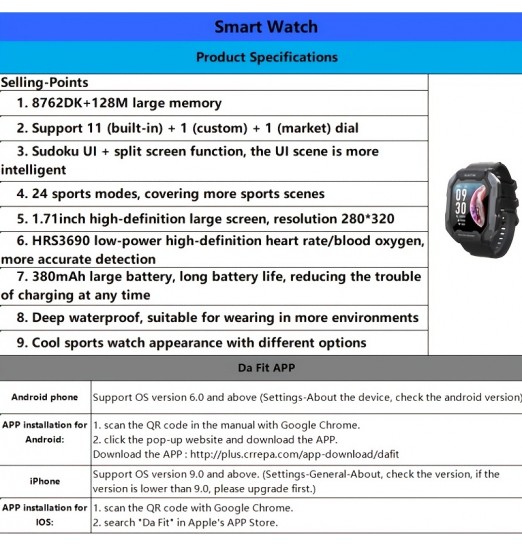 Reloj inteligente para hombres, reloj inteligente compatible con Android Iphone, reloj deportivo resistente al agua hasta 5 atm con 24 modos deportivos, notificación de mensajes, frecuencia cardíaca, monitor de oxígeno en sangre y seguimiento del sueño