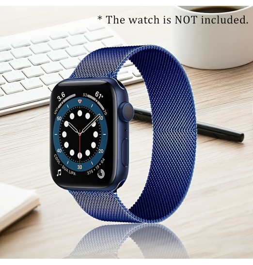 Correa Milanese Loop Compatible con Apple Watch 41mm 45mm 40mm 44mm