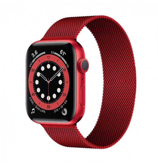 Correa Milanese Loop Compatible con Apple Watch 41mm 45mm 40mm 44mm