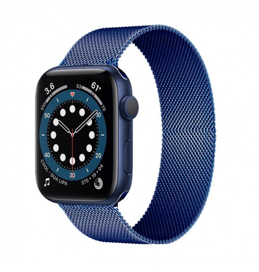 Correa Milanese Loop Compatible con Apple Watch 41mm 45mm 40mm 44mm