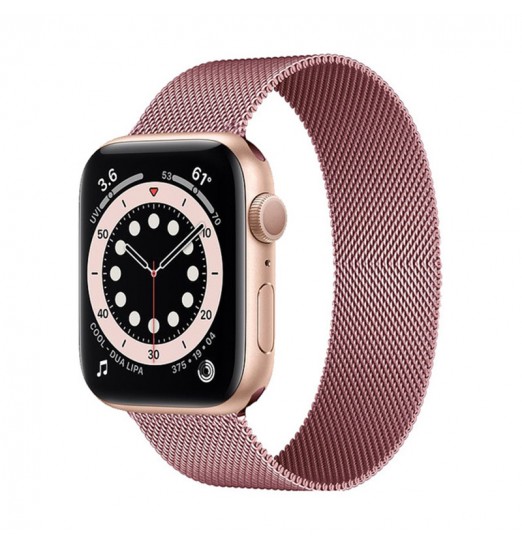 Correa Milanese Loop Compatible con Apple Watch 41mm 45mm 40mm 44mm