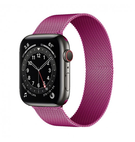 Correa Milanese Loop Compatible con Apple Watch 41mm 45mm 40mm 44mm