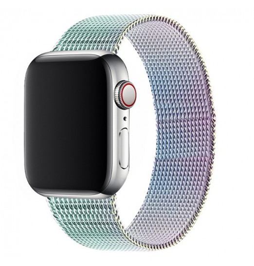 Correa Milanese Loop Compatible con Apple Watch 41mm 45mm 40mm 44mm