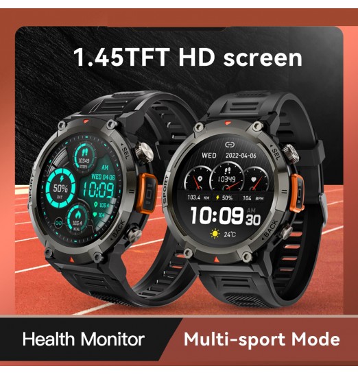 2022 Bluetooth Llamada Hombres 400mah Reloj inteligente