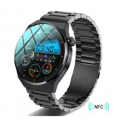 2023 NFC 390 * 390 HD Pantalla Frecuencia cardíaca Bluetooth Llamada Reloj inteligente